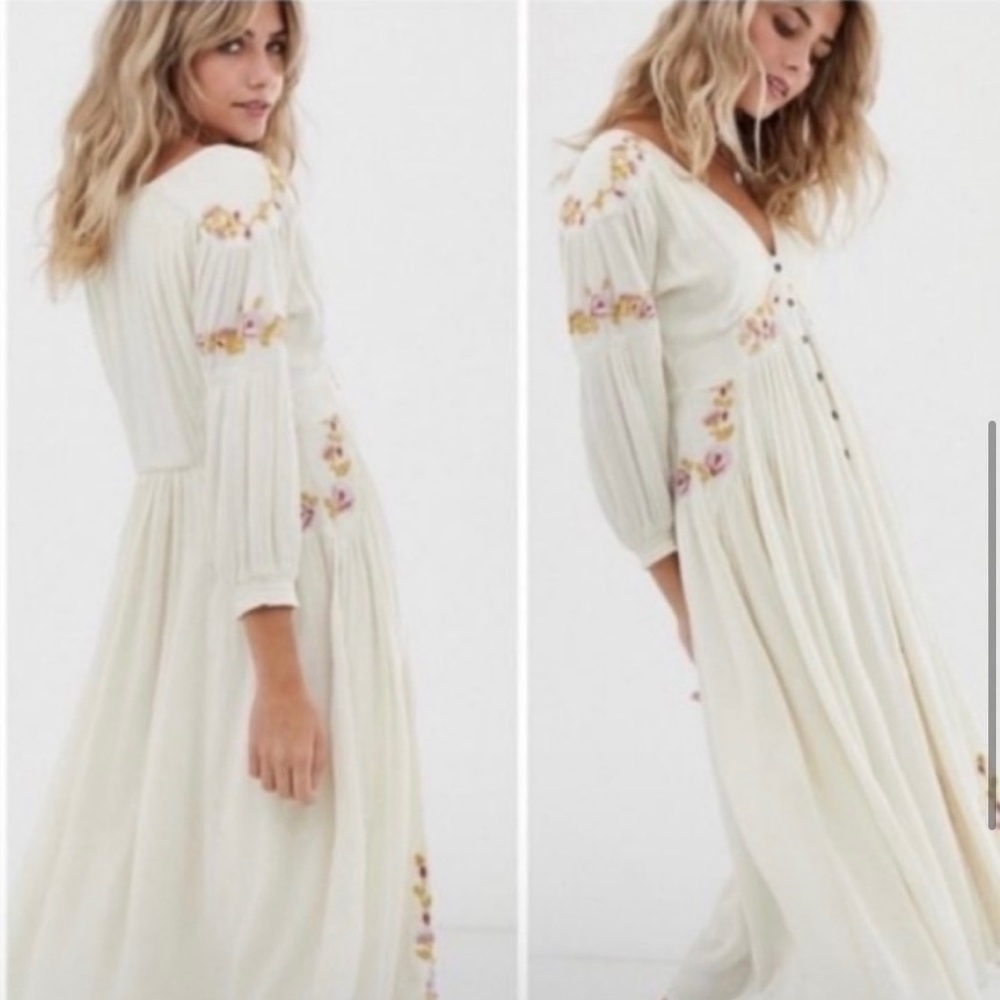 Free People Day Glow Midi Dress